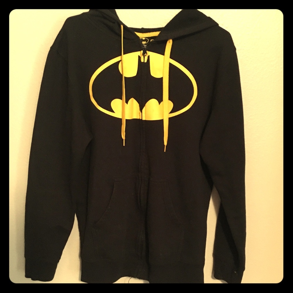 Batman zip up sweater!